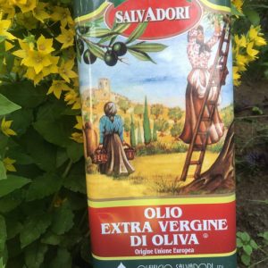 Масло оливковое нерафинированное "Salvadori",  Италия 5 литров.